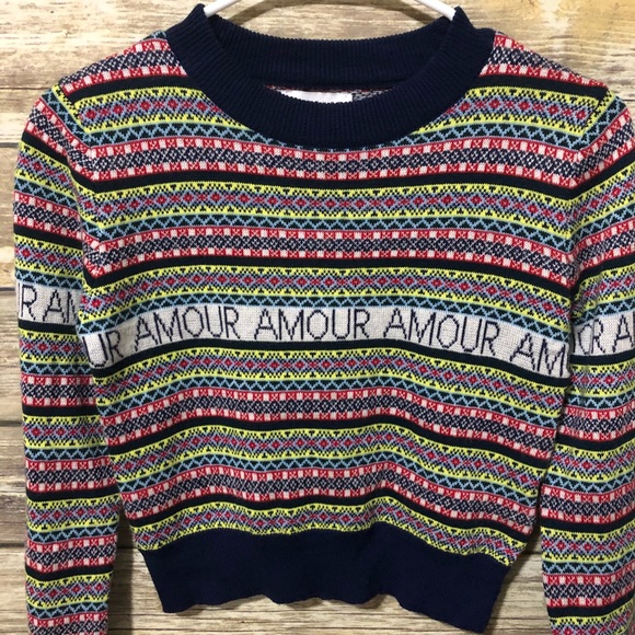 NWOT-TOPSHOP: Amour Sweater AC026 - Picture 3 of 6